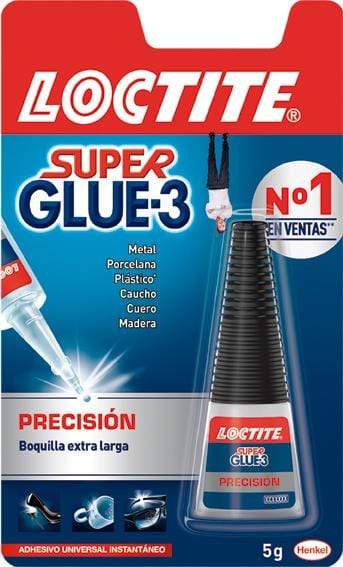 PEGAMENTO LOCTITE SUPERGLUE-3 PRECISIÓN 5 G.